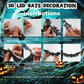 ⏳LAST DAY SALE ONLY ￡9.99!🔥50K+ SOLD!🦇Halloween 3D Bat LED Wall Light Decor