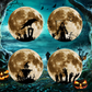 ⏳LAST DAY SALE ONLY ￡9.99!🔥50K+ SOLD!🦇Halloween 3D Bat LED Wall Light Decor