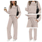 🔥2026 SPRING SPECIAL UP TO 50% OFF👍✨Women's Crew Neck Top & Drawstring Pants Set