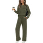 🔥2026 SPRING SPECIAL UP TO 50% OFF👍✨Women's Crew Neck Top & Drawstring Pants Set