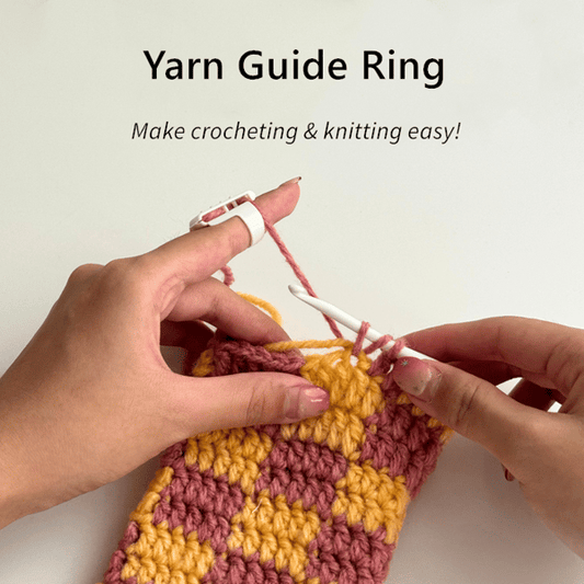 🔥The Best Gift For Handicraft Enthusiasts🔥Yarn Guide Ring Crocheting Knitting Tool