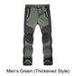 🔥50% off, while stocks last! 🎉 Suitable for men & women 👷‍♂️👷‍♀️Windproof Waterproof Warm Elastic Waist Hiking trousers