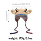 🎄🦌Original design Festive Christmas Antler Hat🧶🎁
