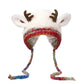 🎄🦌Original design Festive Christmas Antler Hat🧶🎁