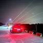 🥳2026 BESTSELLER🥾 Laser Warning Light – High-Visibility Beam, Enhances Road Safety – All-Weather Waterproof, USB-C – 500mAh Battery – Rail-Mount Base! 🛡️💨