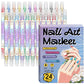 ⏳💥Final 3 hours-￡7.99!!⚡50K+ SOLD! Almost Gone-💥💅🖌️Dual‑Tip Nail Art Pens