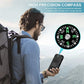 🔥HOT SALE 60%OFF⚡Portable Solar Power Bank, Solar Powered Charger with Dual LED Flashlights, Power Bank for Travel, Camping