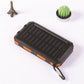 🔥HOT SALE 60%OFF⚡Portable Solar Power Bank, Solar Powered Charger with Dual LED Flashlights, Power Bank for Travel, Camping