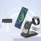📱  3-in-1 Foldable Magnetic Wireless Charger – Strong Magnetic Adsorption, Foldable Portable Design, Fast Charging & Wide Compatibility ⚡