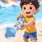 🌈 Glowing Rainbow Water Blaster | Summer Fun That Pops Like Magic! ✨