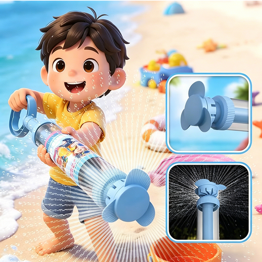 🌈 Glowing Rainbow Water Blaster | Summer Fun That Pops Like Magic! ✨