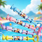 🌈 Glowing Rainbow Water Blaster | Summer Fun That Pops Like Magic! ✨