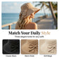 👒 Summer Hot Sale 50% OFF ! 💐 Women's Elegant Bowknot Sun Hat | Full Coverage & Packable Travel Companion✨