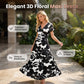 👗2026 Summer Hot Sale 50% OFF🌈 Women's V neck Ankle Length Floral Print Beach Long Flowy  Maxi Dress with Pockets🎀