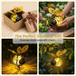 🔥Last Day Only £10.99!! ⚡50K+ SOLD!✨🐝Solar Heart-Winged Bee Light | Weather-Resistant Metal Garden Ornament with Warm Glow