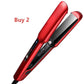 👍👍LAST WEEK SALE -Up to 60% OFF💇‍♀️2-in-1 Hair Straightener and Curler with Negative Ionic Care