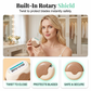 💎2026 HOT SALE🥳💞50K+ SOLD!⏳✨Portable 3-Layer Hair Shaver with Rotating Cover
