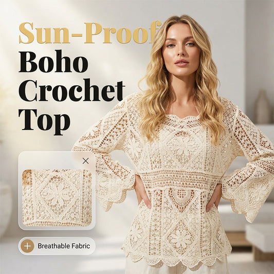 ⏰2026 SUMMER HOT SALE – 50% OFF! 🔥Women's Vintage-Inspired Lace Cover-Up Blouse