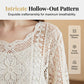 ⏰2026 SUMMER HOT SALE – 50% OFF! 🔥Women's Vintage-Inspired Lace Cover-Up Blouse