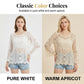 ⏰2026 SUMMER HOT SALE – 50% OFF! 🔥Women's Vintage-Inspired Lace Cover-Up Blouse