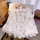 ⏰2026 SUMMER HOT SALE – 50% OFF! 🔥Women's Vintage-Inspired Lace Cover-Up Blouse