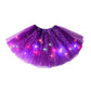🏆 Last Day 50%OFF!🎁LED Light Up Sequin Tutu Skirt Star Mesh Princess Skirt for Girls and Adults💃