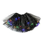 🏆 Last Day 50%OFF!🎁LED Light Up Sequin Tutu Skirt Star Mesh Princess Skirt for Girls and Adults💃