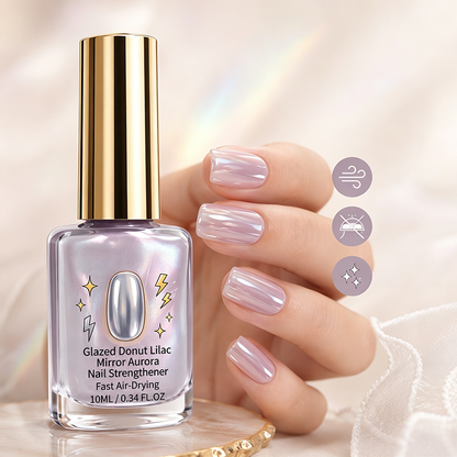 💜💅Last Day Special Price 70% OFF - Buy 1 Get 1 Free✨Lilac Glossy Mirror Nail Strengthener