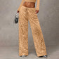 💖LAST DAY SALE 50% OFF🥰Women's Sequin Sparkle Wide Leg Pants with Elastic Waistband