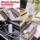 ⏰Last Day Sale 50% OFF🥳Portable Emergency Phone Charger AA Battery Powered Power Bank with LED Flashlight