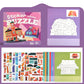 🎉This Week's Special Sales - 60% OFF✨Kids Geometric Sticker Activity Book📚Mess-Free Quiet Time and Travel Activity for Kids