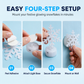 ❄Glowing Snowflake Night Light Wall Stickers💡