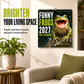 🐸Funny Frogs 2027 Wall Calendar – Cute Humorous Frog Calendar, Quirky Amphibian Gift, Nature & Wildlife Decor