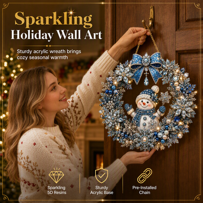 🧘Relaxing & Beginner-Friendly - 🎨💎DIY Christmas Pearl Diamond Painting Art Kit