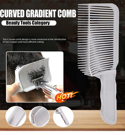 Curved gradient comb ( Free GIFT white comb )