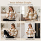 ⏰💖2026 Autumn’s Sale 70% OFF🍂✨Women's Loose Fit Plaid Patchwork Sherpa Jacket