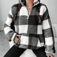 ⏰💖2026 Autumn’s Sale 70% OFF🍂✨Women's Loose Fit Plaid Patchwork Sherpa Jacket