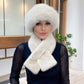 🎉This Week's Special Sale 50% OFF✨ Winter Plush Scarf & Hat Set –Full Head & Neck Coverage, Blocks Severe Cold🧣❄️