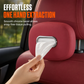 🚗 HALF PRICE — TODAY ONLY! 🧻 Hanging Silicone Car Tissue Box Holder – Premium Flexible Silicone, Sleek Chrome Bezel ✨ Waterproof & Washable 📦 Perfect for Headrest, Visor & Centre Console 🛋️