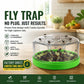 🎁💥LAST DAY SPECIAL PRICE!-￡7.99!! 🌿Reusable Non-Electric Fly Trap—no electricity, no poison! 🏠 Safe to use in the kitchen and around children and pets.
