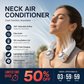 🍃💨2026 Summer Hot Sale 70% OFF💞USB Portable Bladeless Neck Fan –😎Ultra‑quiet, 360° rotating, 3 speeds🌬️